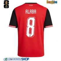 Maglie da calcio Austria David Alaba #8 Prima Maglia Bambino Mondiali 2026  Manica Corta + Pantaloni corti)